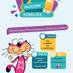 Plakat_KONKURS Historia mleka