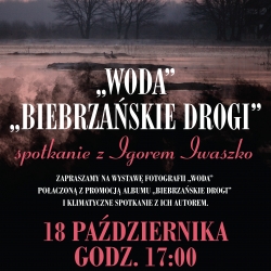 Plakat Wystawa Biebrzańskie Drogi