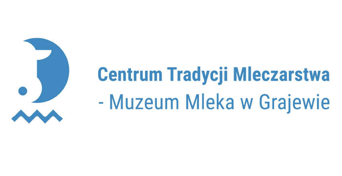 Logo Centrum Tradycji Mleczarstwa – Muzeum Mleka w Grajewie