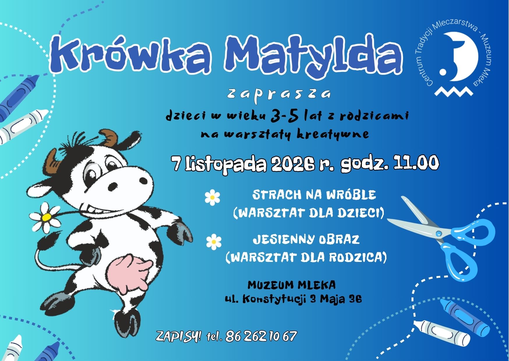 Plakat na&nbsp;Rodzinne spotka nie z&nbsp;Kr&oacute;wką Matyldą
