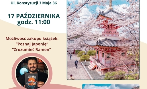 Zdjęcie do W kraju kwitnącej wiśni &ndash; spotkanie z podr&oacute;żnikiem Wojciechem Grabowskim